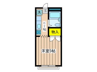 コーポ幸の物件間取画像